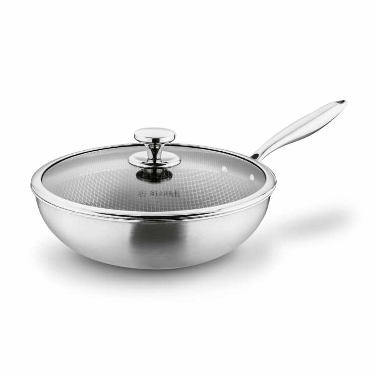 Obrázok pre Hybridná panvica nerezová 30cm LINESTA s pokrievkou