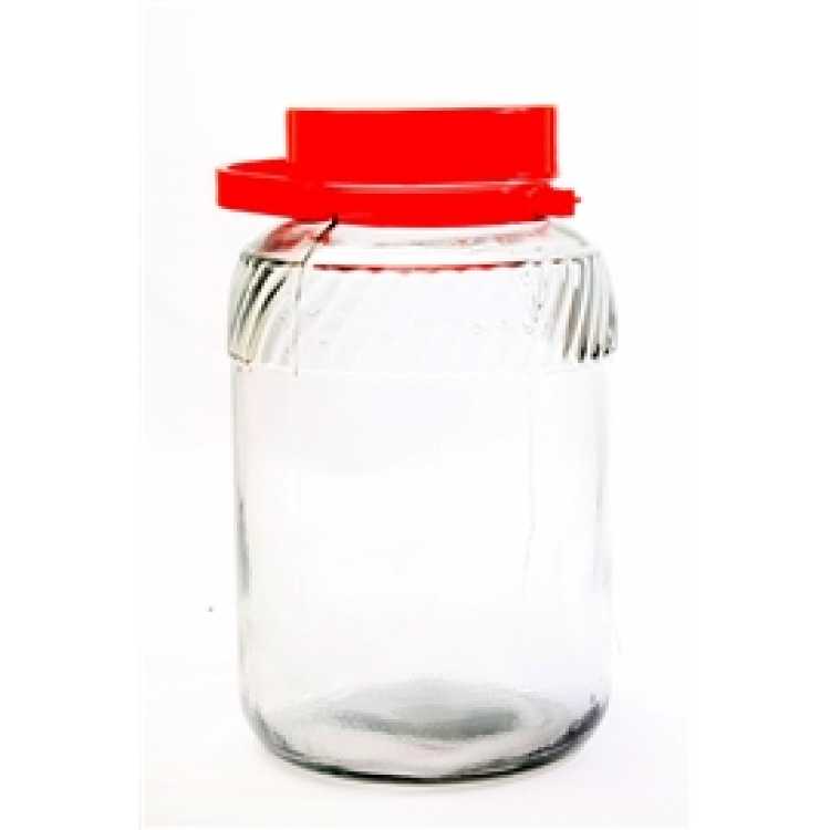 Obrázok pre Fľaša sklenená univerzálna 5 l