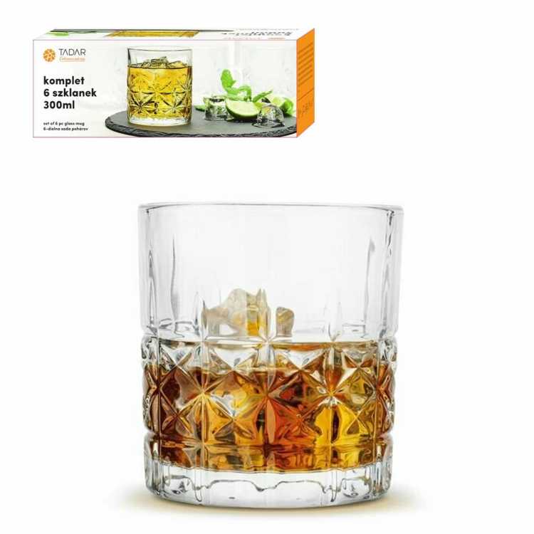 Obrázok pre Poháre sada 6ks 300 ml DANIELS