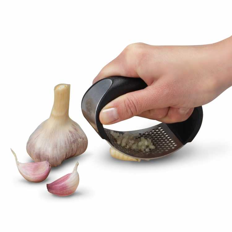 Obrázok pre Lis na cesnak s čistiacou kefkou