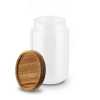 Obrázok pre Sklenená nádoba s dreveným viečkom Akácia 650 ml