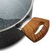 Obrázok pre Hrniec 20cm s kamenným povrchom a pokrievkou 2,1L NATURE