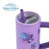 Obrázok pre Termohrnček 900ml so slamkou Purple Floral