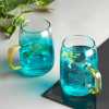 Džbán skleněný + 2 sklenice zelený Starke Pro Arubě 