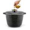 Obrázok pre Hrniec s keramickým povrchom  a pokrievkou 10l